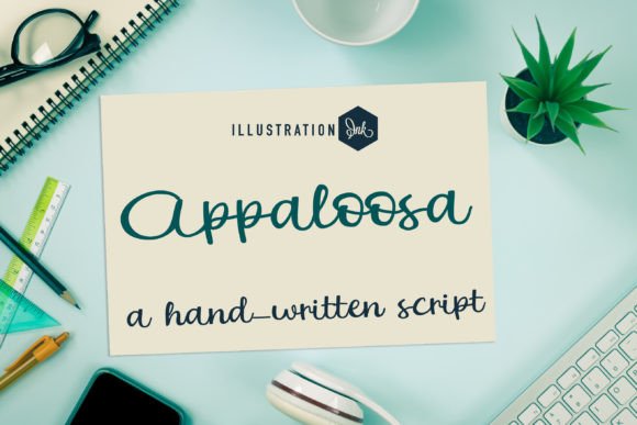 Appaloosa: A Crafty Cursive Font for Creative Projects