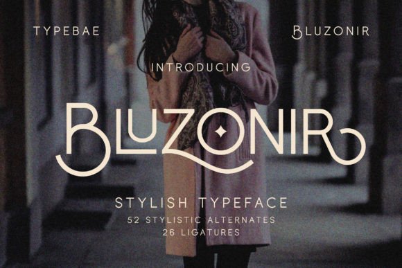 Bluzonir: The Elegant Sans Serif Font for Modern Design