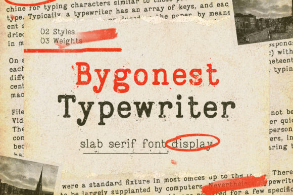 Bygonest: A Vintage Slab Serif for Timeless Design