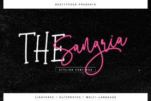 Discover The Sangria Duo: A Versatile Font Pair for Modern Design