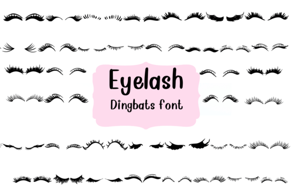 Eyelash: A Playful Font for Creative Projects