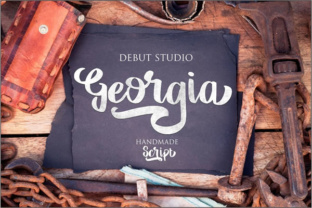 Georgia: A Retro Hand-Brushed Font for Modern Creatives