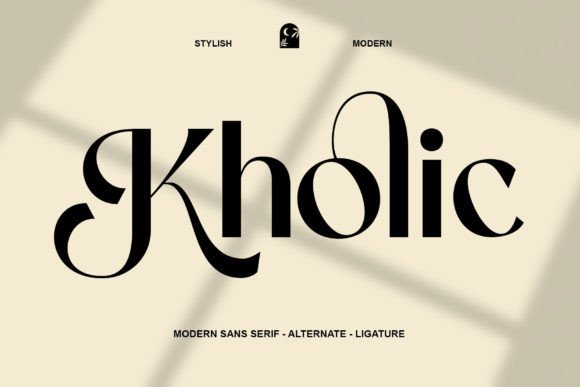 Kholic: A Stylish Modern Typeface for Creative Designers