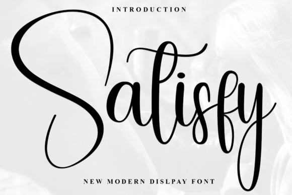 Satisfy: A Stylish Handwritten Font for Modern Designs