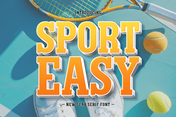 Sport Easy: A Bold Slab Serif for Impactful Design