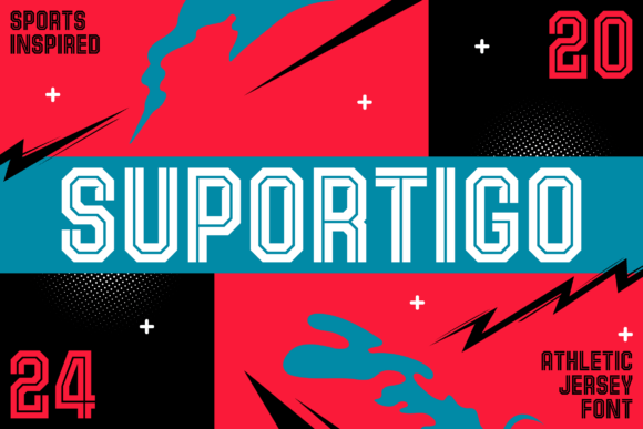 Suportigo: The Dynamic Font for Athletic Design